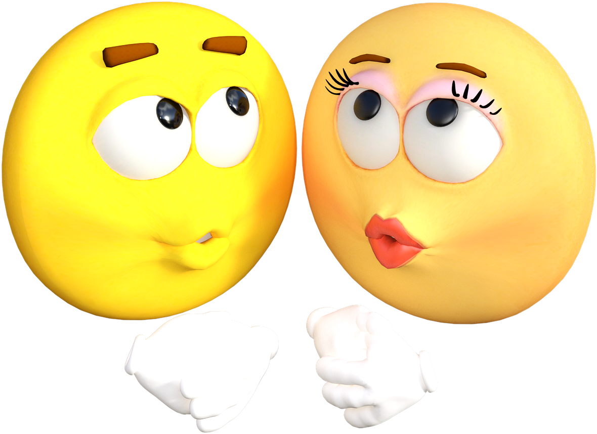 Couple-1675151 960 720 Emojis - Boyfriend And Girlfriend Chutkule Clipart (720x720), Png Download