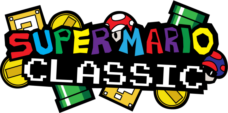 Super Mario Logo Png Clipart (798x396), Png Download