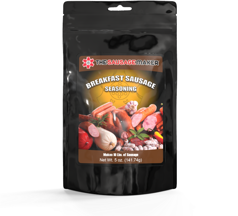 Sausage Maker Low Salt Breakfast Sausage Seasoning, - Cervelat Clipart (801x726), Png Download