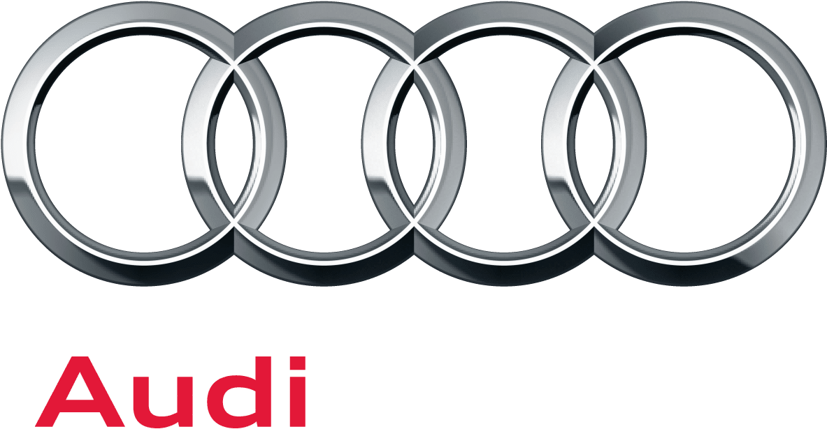 Audi New Logo 2018 Clipart (2121x800), Png Download