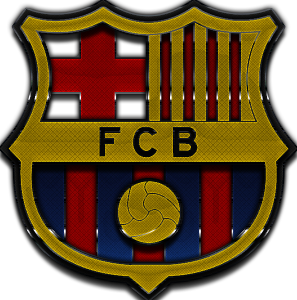 Escudo Ultrametalizado F - Fc Barcelona Clipart (592x599), Png Download