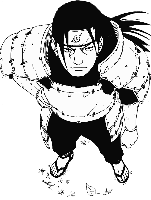 Senju Hashirama Manga Clipart (500x674), Png Download