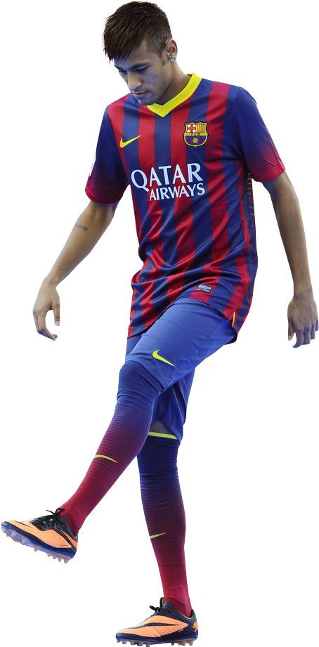 Neymar Barcelona By Bauti (png) - Imagenes Del Barcelona Sin Fondo Clipart (681x1024), Png Download