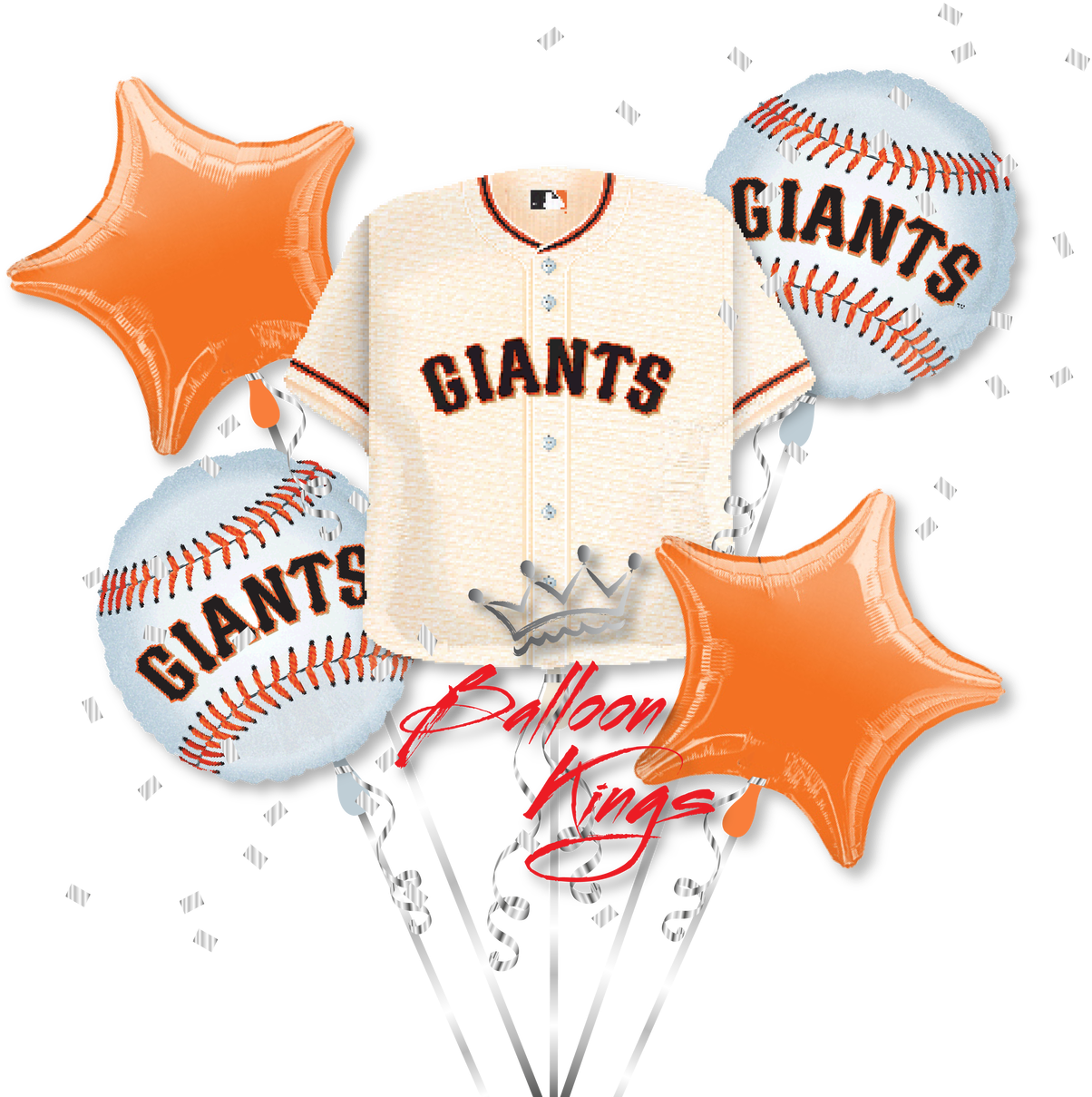 San Francisco Giants Bouquet Clipart (1204x1209), Png Download