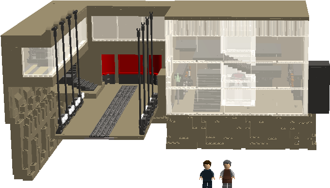 Batcave - Architecture Clipart (1005x846), Png Download