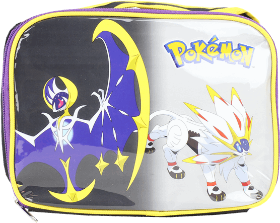 Sun And Moon Legendaries Lunch Bag - Pokemon Sun And Moon Lunch Box Clipart (600x600), Png Download
