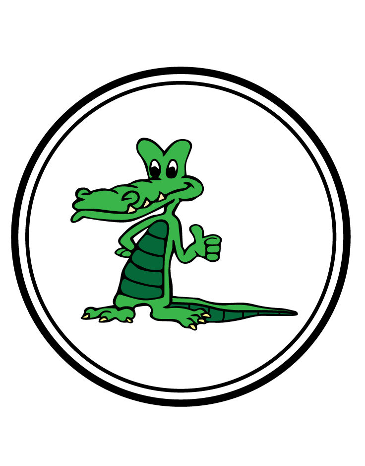 Home Of The Gators A Geary County Usd 475 School - Row Row Row Your Boat Gently Down T Forget To Scream Clipart (736x938), Png Download