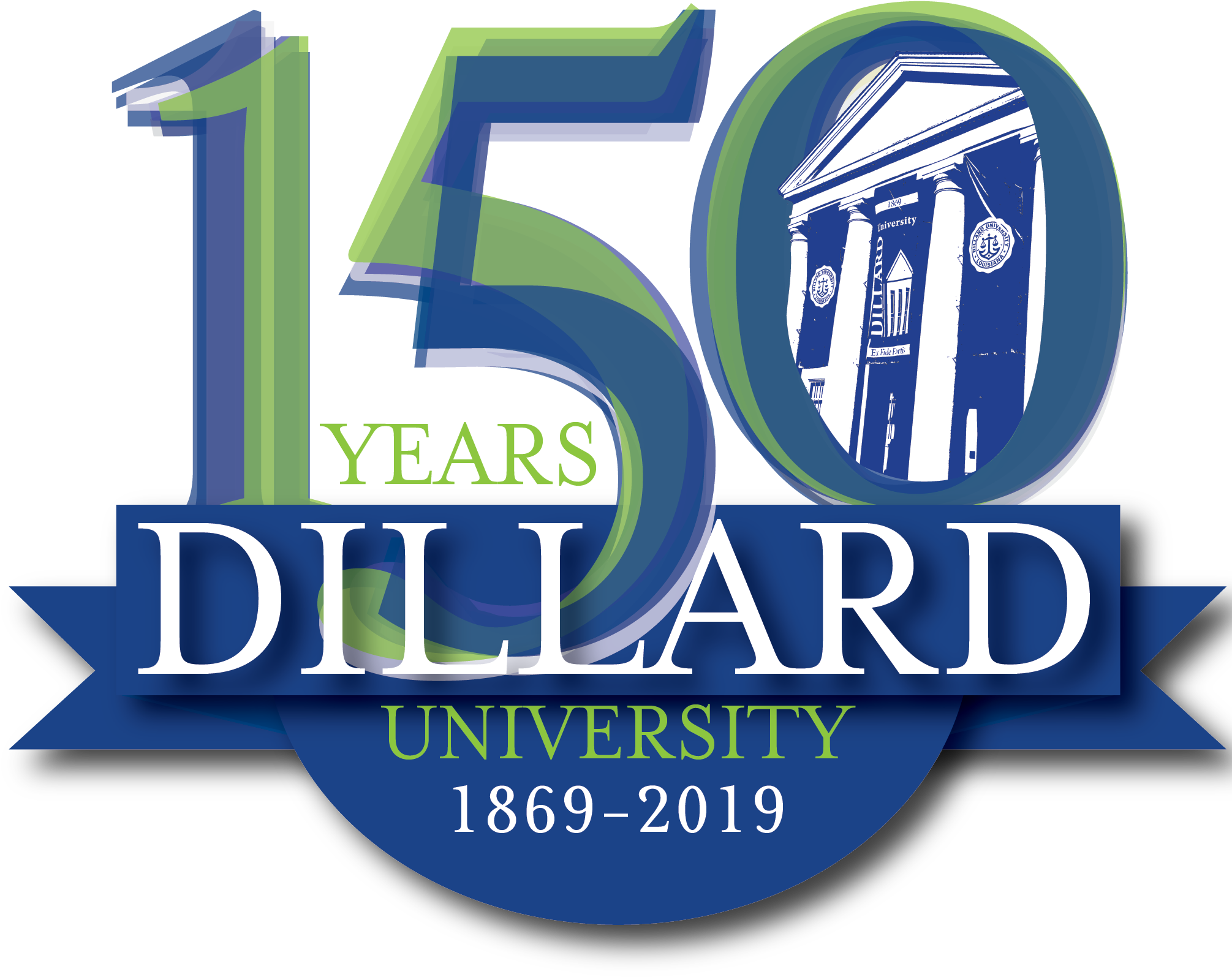 Dillard University Logo - Graphic Design Clipart (2010x1630), Png Download