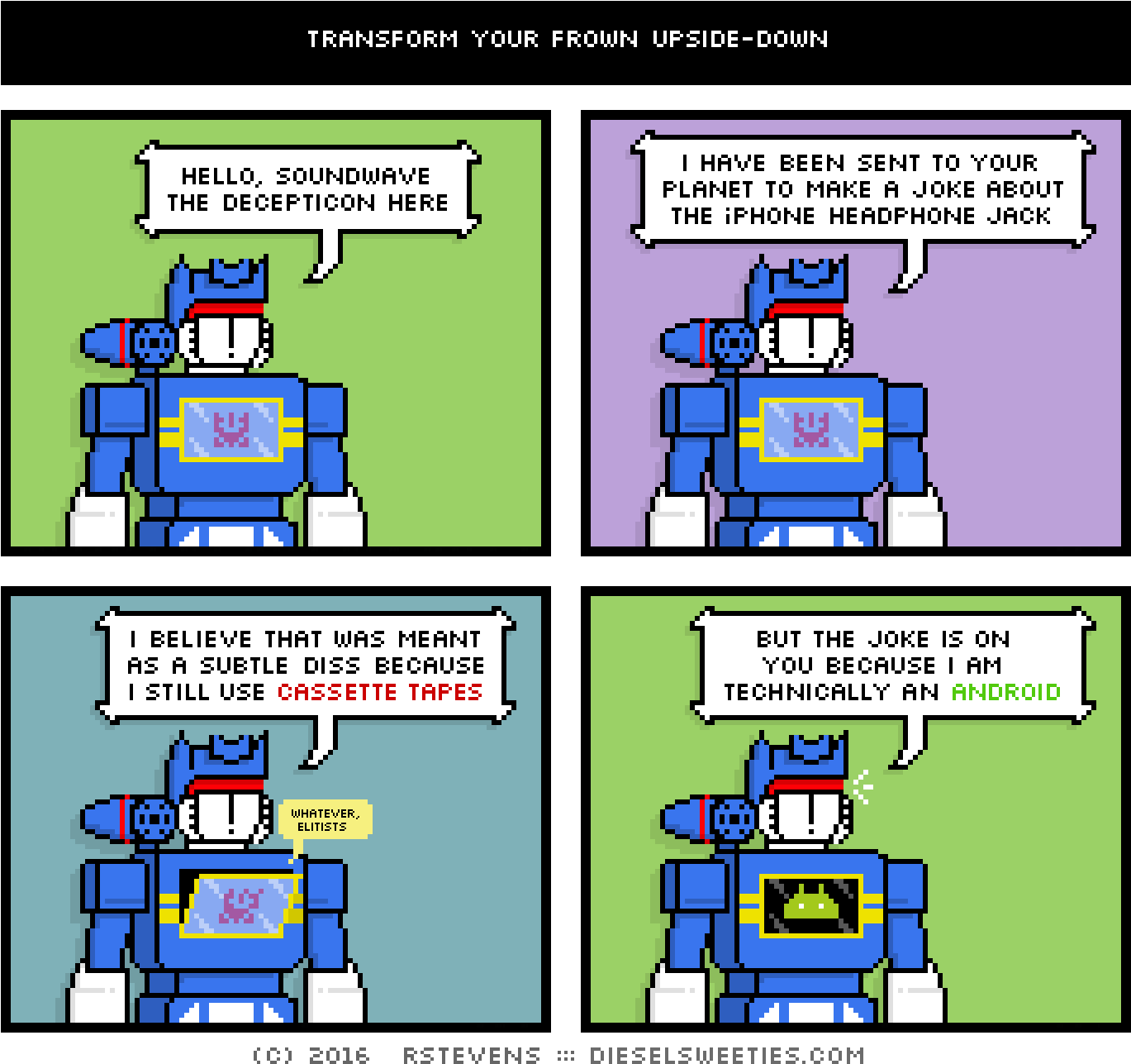 Soundwave, Decepticon, Transformer - Cartoon Clipart (1440x1320), Png Download