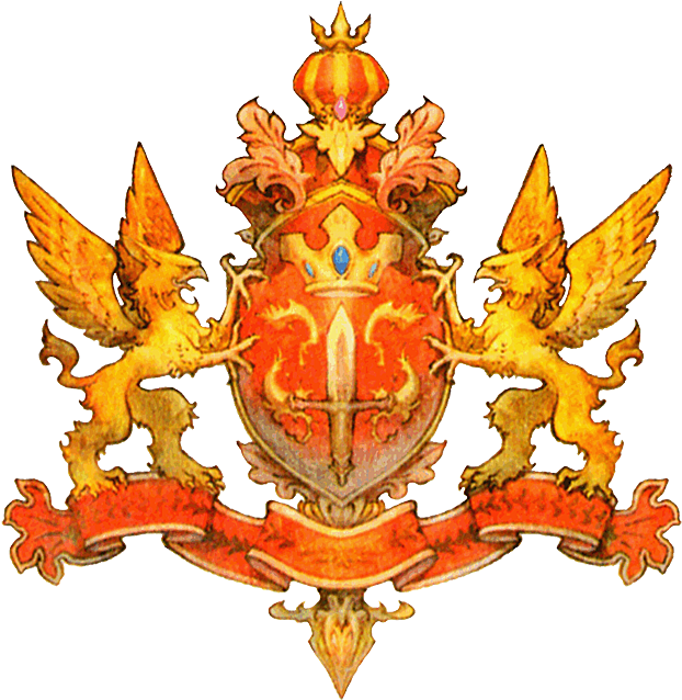 Final Fantasy Coat Of Arms , Png Download - Illustration Clipart (622x638), Png Download