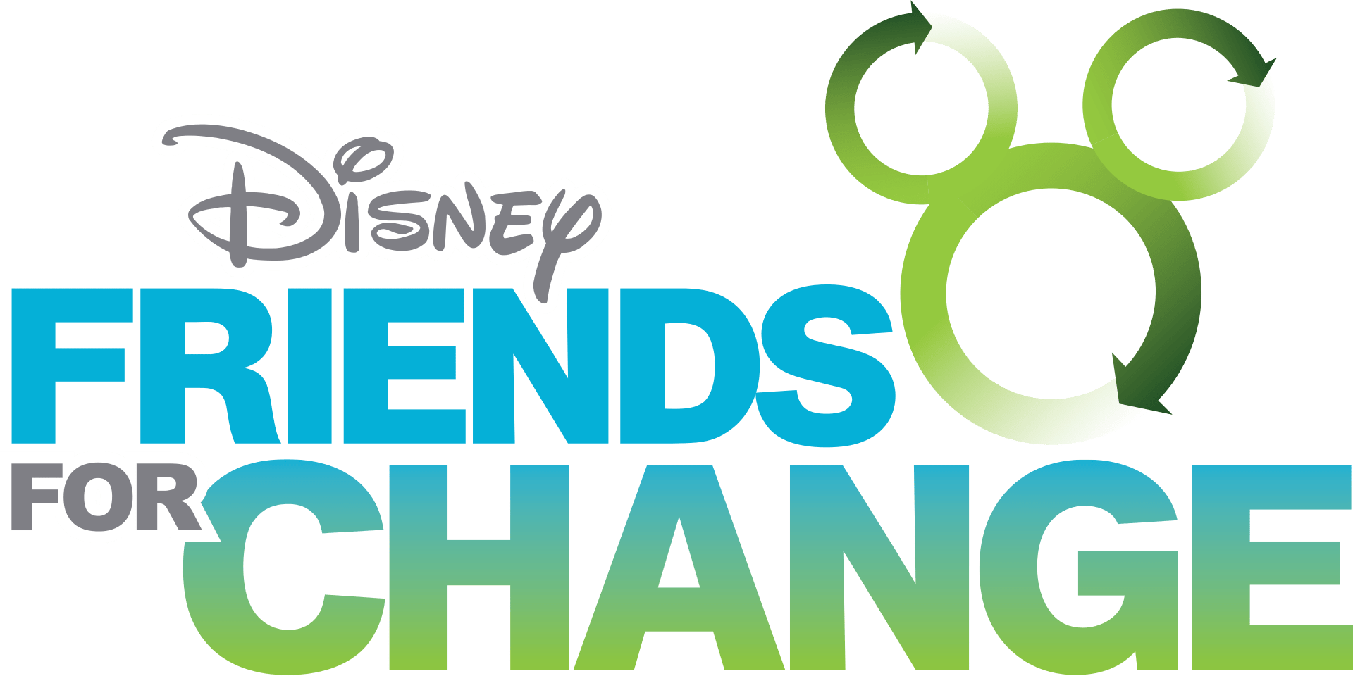 Disney Friends For Change Logo Clipart (1920x960), Png Download