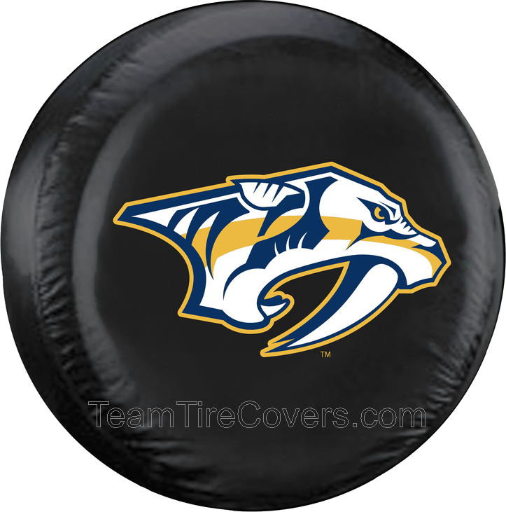 Nashville Predators Nhl Tire Cover - New York Islanders Vs Nashville Predators Clipart (723x731), Png Download