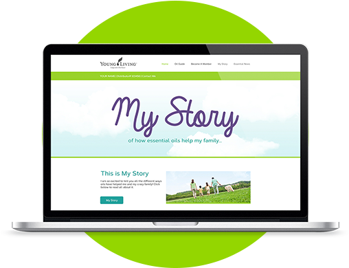 Benefits Of A Personal Website For Young Living Members - Online Advertising Clipart (734x510), Png Download