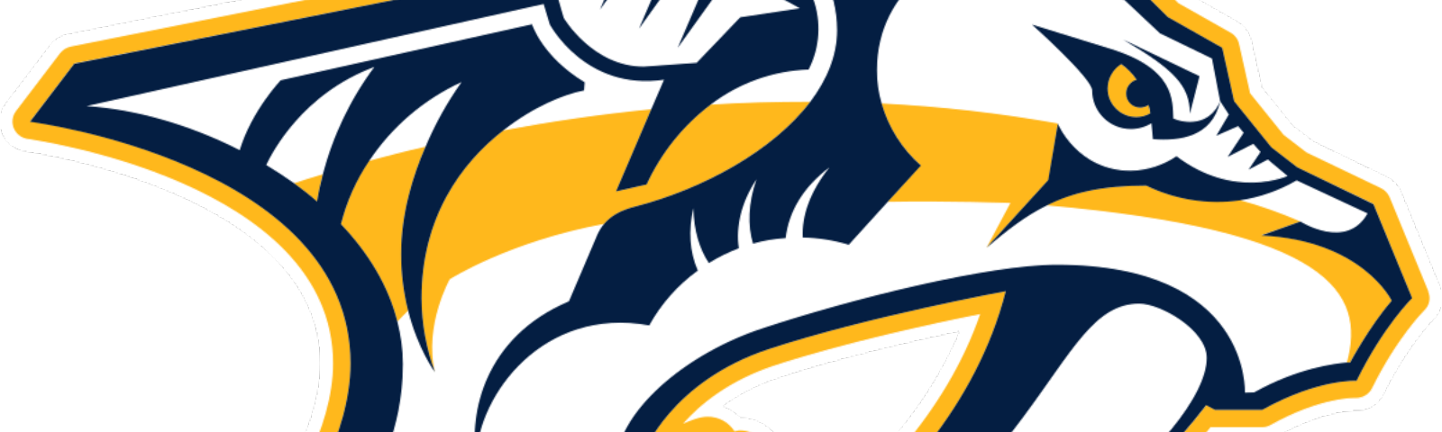 Nashville's Stanley Cup Craze - Nashville Predators Clipart (1600x480), Png Download