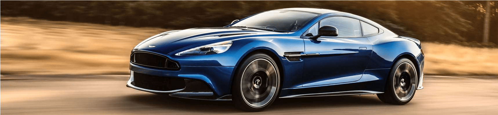2017 Aston Martin V12 Vantage S Vs - Aston Martin Vanquish S Blue Clipart (1800x400), Png Download