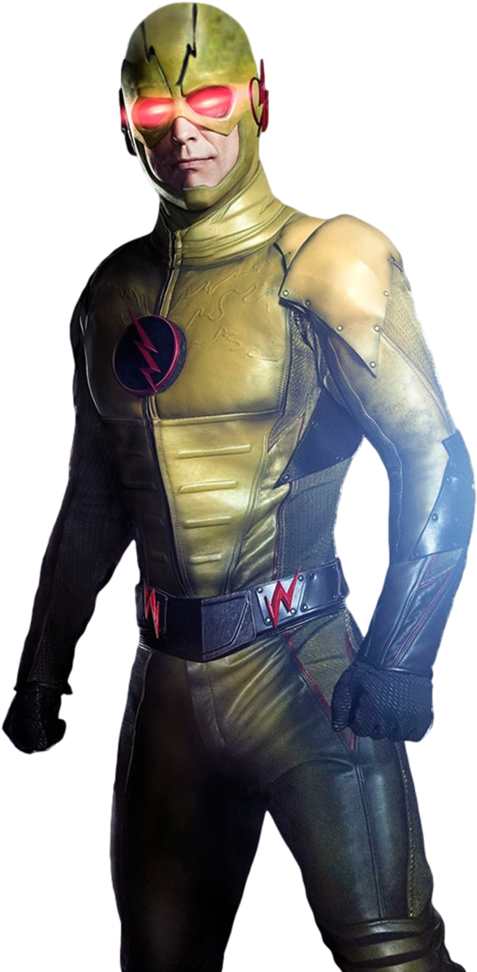 No Caption Provided No Caption Provided - Flash Serie Reverse Flash Clipart (748x1400), Png Download
