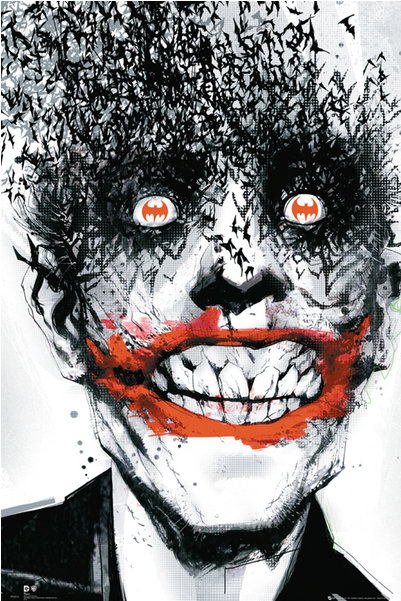 Png Free Batman Comic Bats Maxi Games Co Uk - Joker Poster Clipart (600x600), Png Download