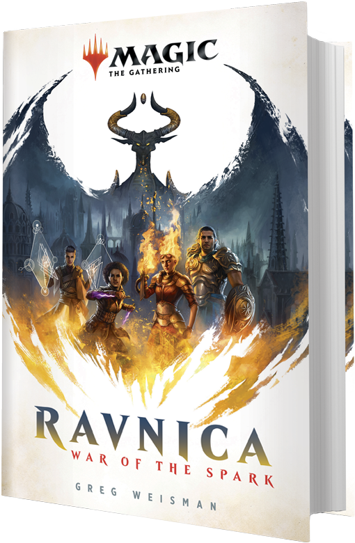 The Gathering - Ravnica Magic The Gathering Book Clipart (561x800), Png Download