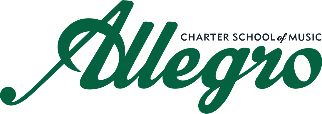 Allegro Charter School Of Music Clipart (1096x388), Png Download