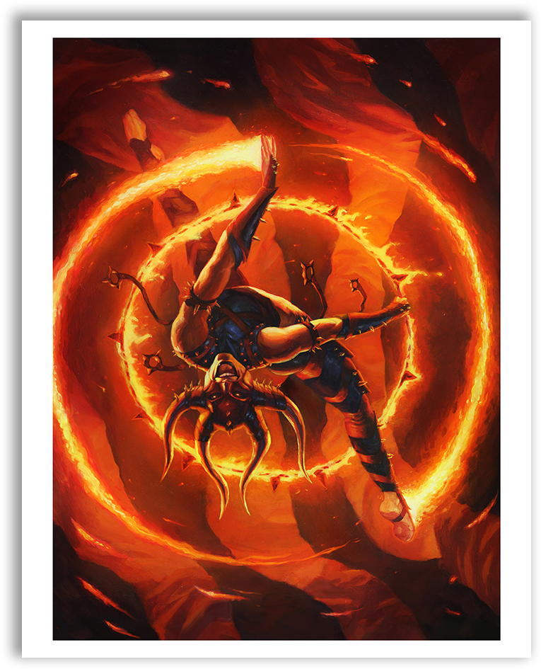 Rakdos Firewheeler Promo Clipart (900x1200), Png Download