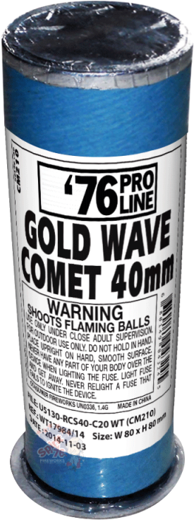 Gold Wave Comet - Visco Fuse Clipart (800x800), Png Download