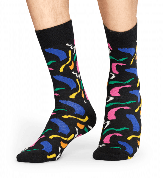 Brush Stroke Sock - Sock Clipart (548x600), Png Download