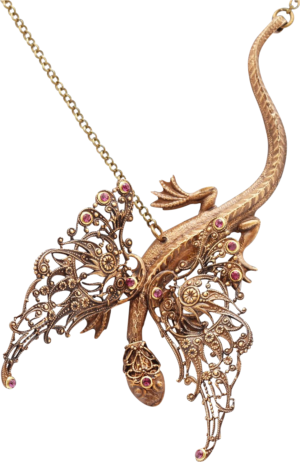 Dragon Necklace Dragon Pendant Necklace Dragon Jewelry - Locket Clipart (1486x1486), Png Download