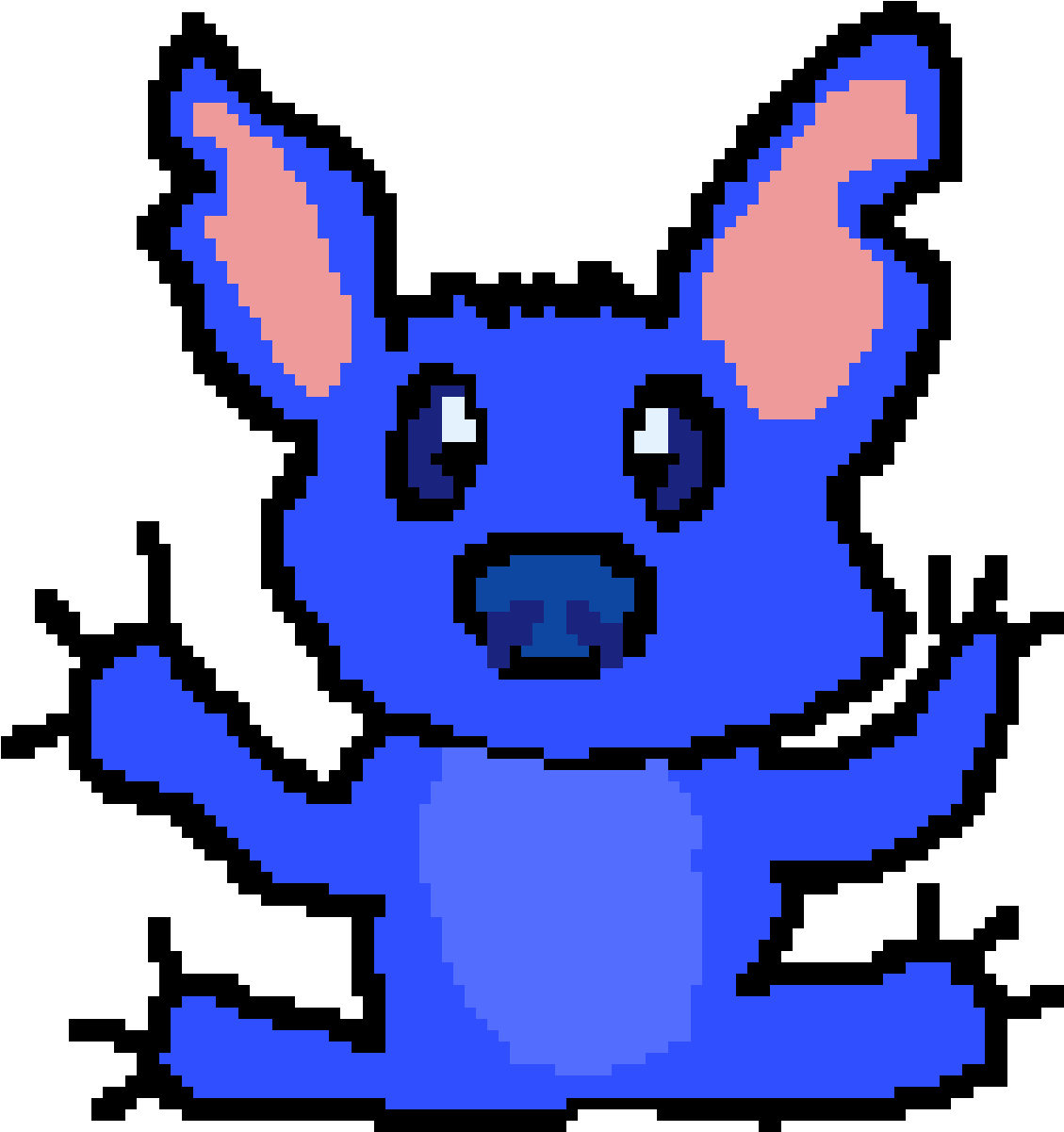 Derpy Stitch From Lilo And Stitch - Chihuahua Clipart (1200x1200), Png Download