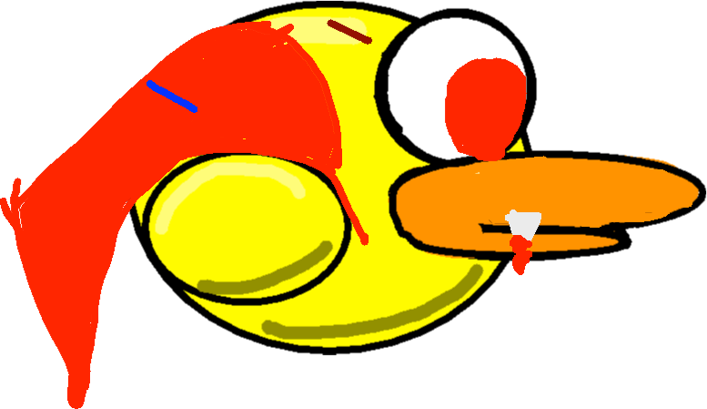 Flappy Bird - Bird Clipart (777x449), Png Download
