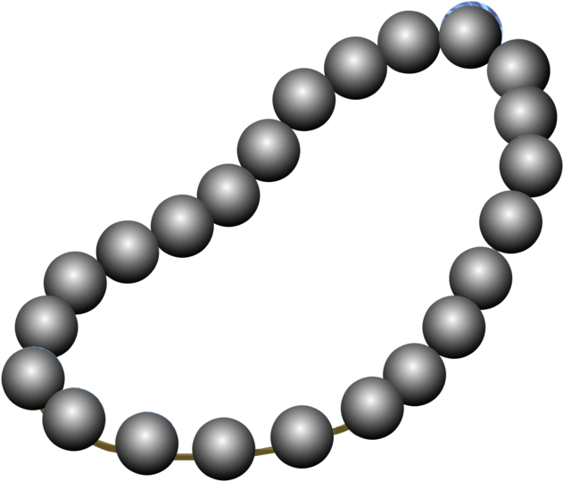 Earring Pearl Necklace Jewellery Pearl Necklace - Beads Clipart Black And White - Png Download (750x750), Png Download