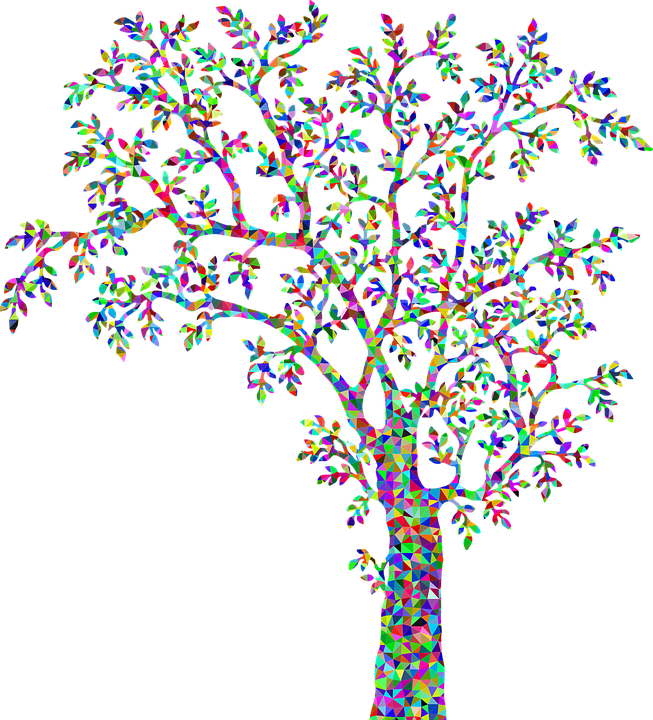 Arboles Vintage Vector Png - Svg Tree Clipart (653x720), Png Download