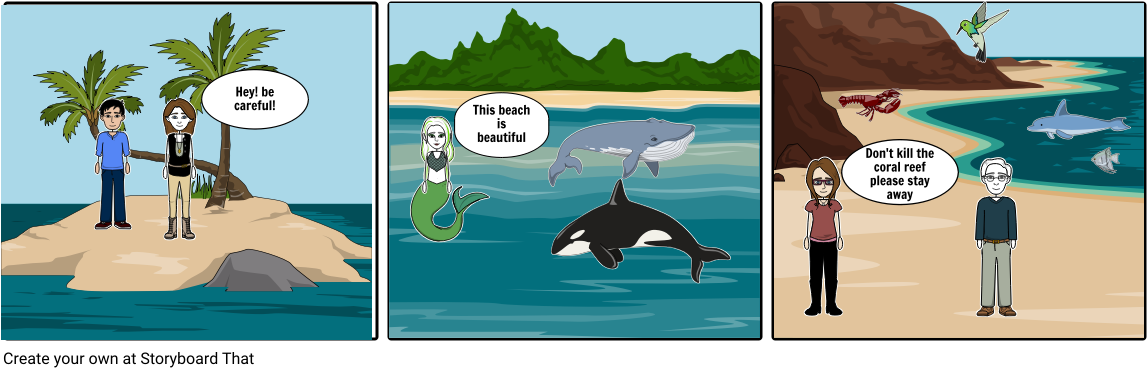 Coral Reef - Lord Of The Flies Beach Clipart (1164x385), Png Download