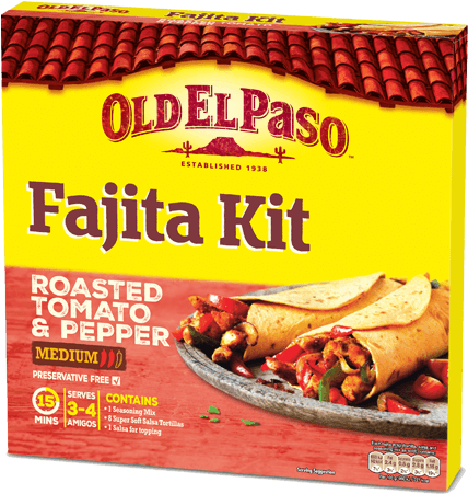 Fajita Kit Tomato - Extra Mild Fajita Kit Clipart (800x450), Png Download
