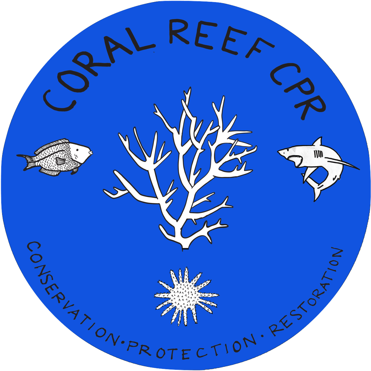 Coral Reef Cpr - Emblem Clipart (1299x1295), Png Download