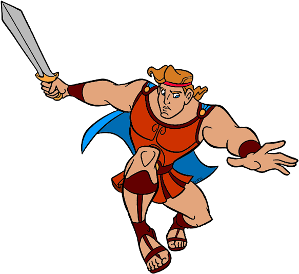Hercules Png Photo - Disney Hercules Png Clipart (600x544), Png Download