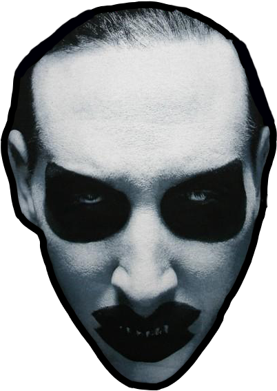 Goth Bot - Marilyn Manson The Golden Age Clipart (653x653), Png Download