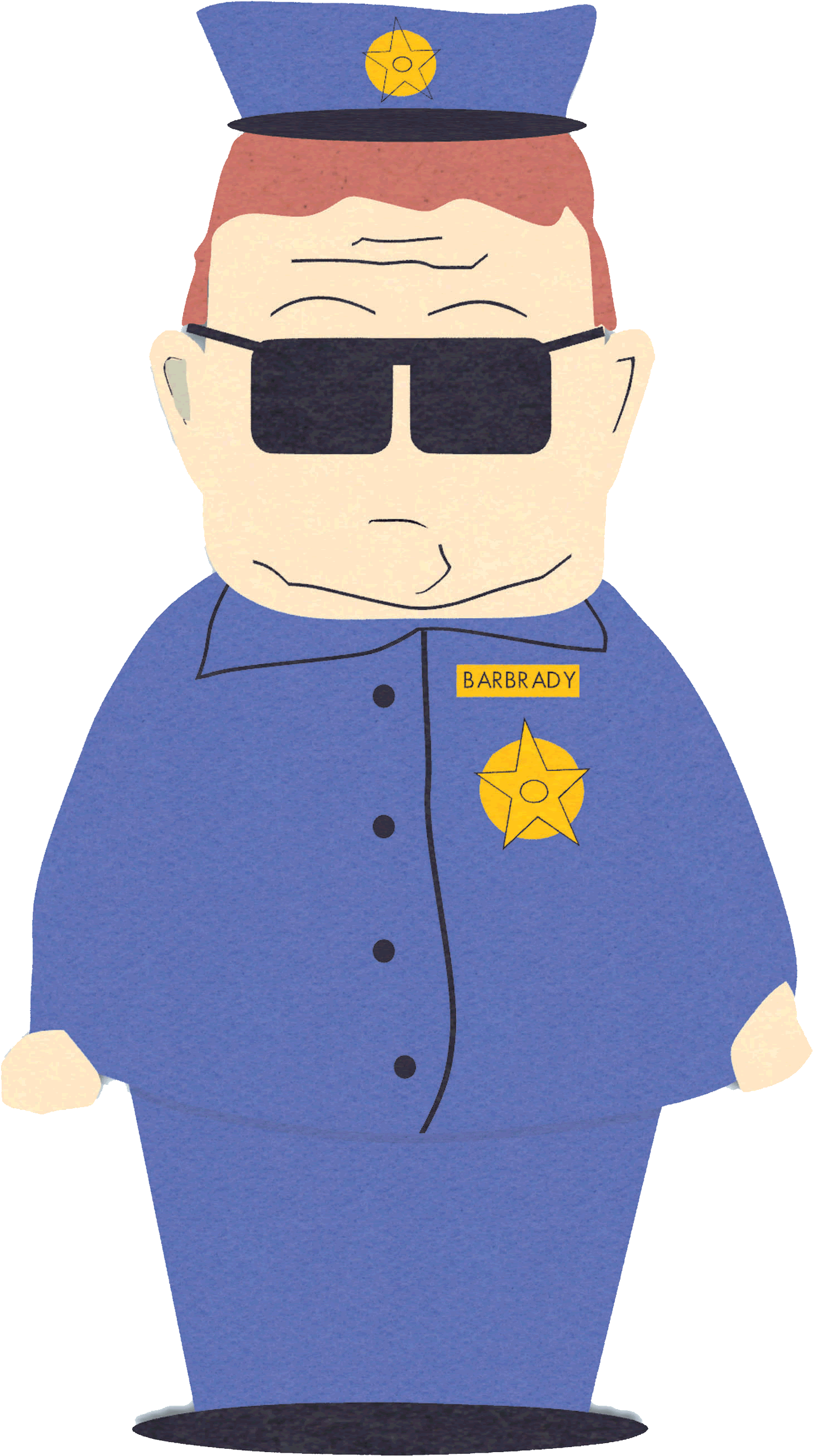 Police Man South Park Clipart (1500x2645), Png Download