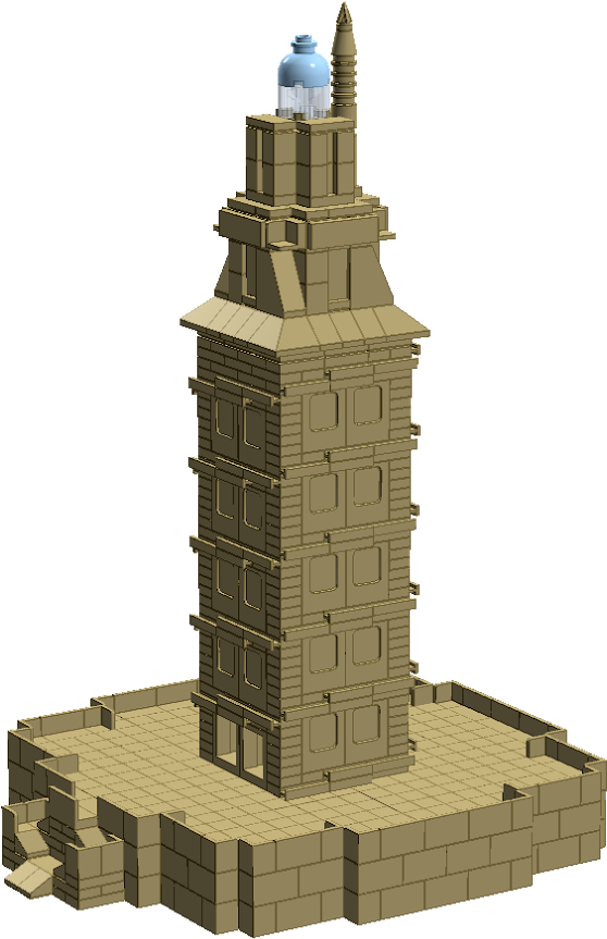 Torre De Hercules Png - Steeple Clipart (1600x892), Png Download