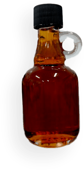 7 Oz Glass Handled Bottle - Syrup Bottle Clipart (533x690), Png Download