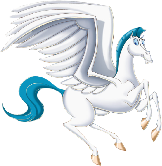 Resultado De Imagen De Pegasus Hercules Png - Imagenes De Pegaso De Hercules Clipart (557x600), Png Download