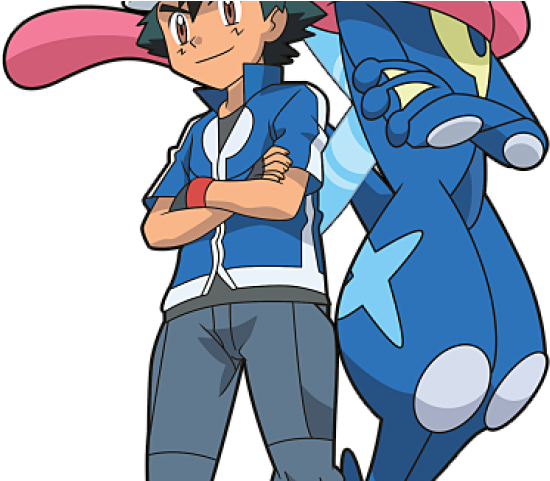 Pokemon Clipart Greninja - Ash And Ash Greninja - Png Download (640x480), Png Download