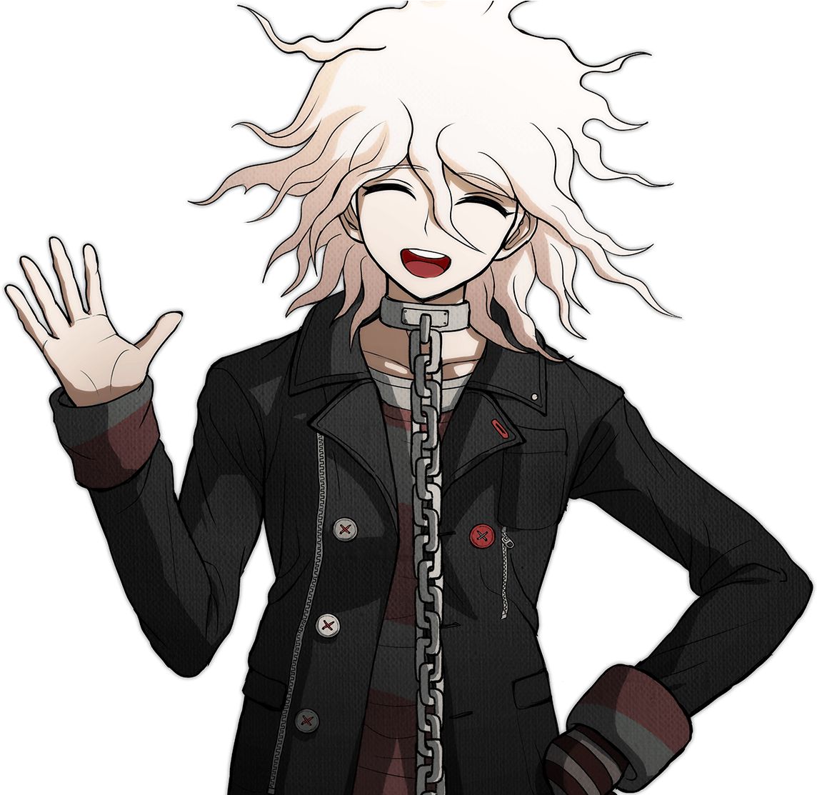 01 - Nagito Ultra Despair Girls Clipart (1937x1112), Png Download