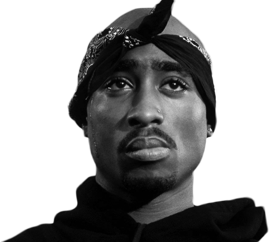 Tupac Above The Rim Clipart (879x788), Png Download