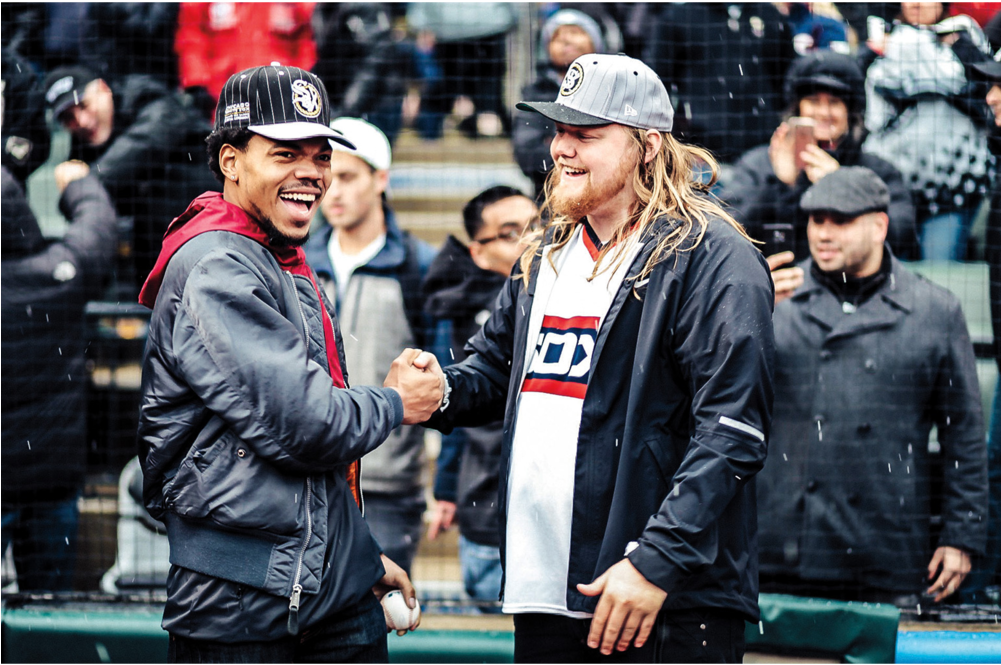 Pat Corcoran And Chance The Rapper Clipart (1000x1000), Png Download