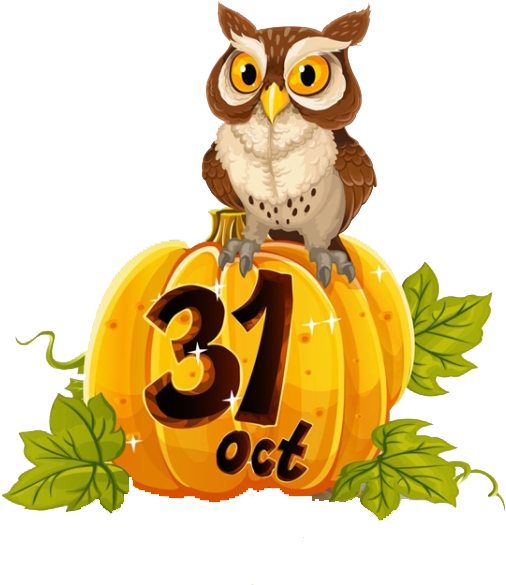 Halloween Decoration Png Clipart (599x600), Png Download