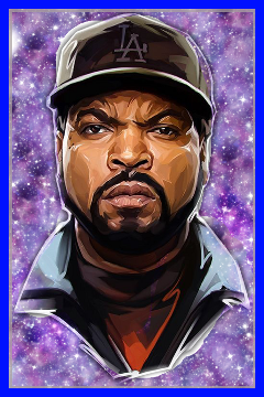 Icecube - Dope Ice Cube Clipart (240x360), Png Download