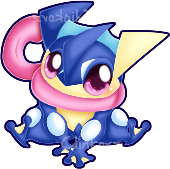 Hey Welcome To My Blog - Pokemon Cute Greninja Clipart (600x600), Png Download