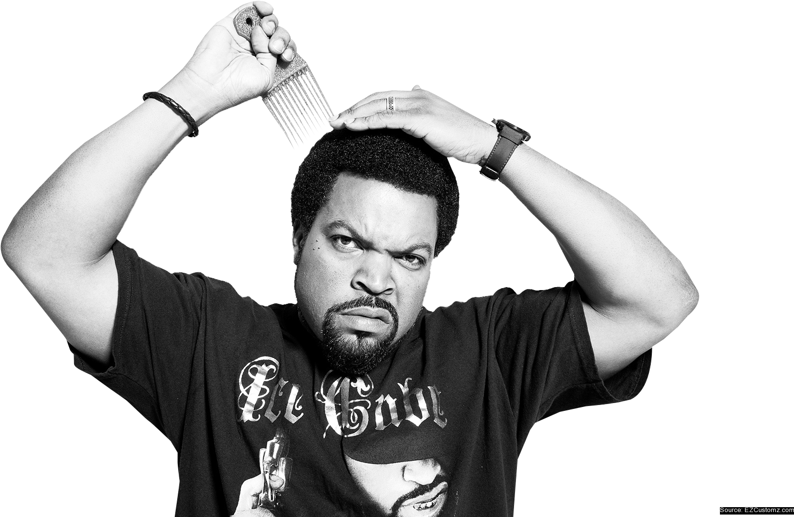 Ice Cube 5 - Atiba Jefferson Ice Cube Clipart (1800x1200), Png Download