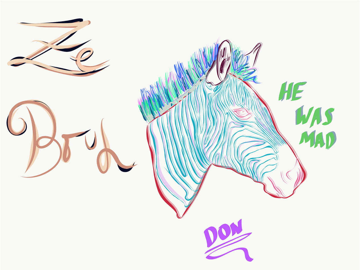 Ze-bruh - Illustration Clipart (1920x1439), Png Download