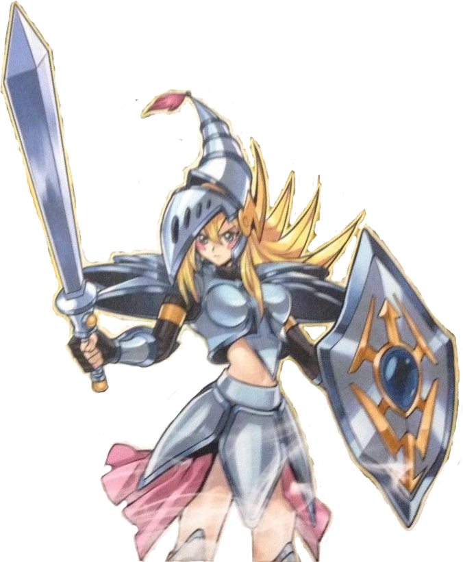 Dark Magician Girl The Dragon Knight Dmgdk By Goku162008 Clipart (676x821), Png Download